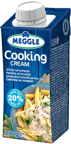 MEGGLE сметана за готвене 20% масленост, 200 г